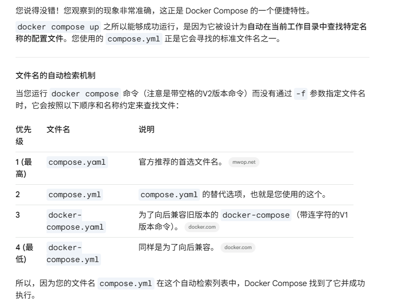 compose file 搜索机制